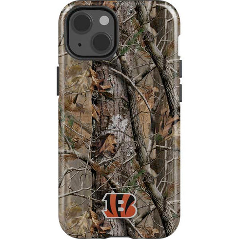 NFL Cincinnati Bengals Realtree AP Camo iPhone 15 Impact Case